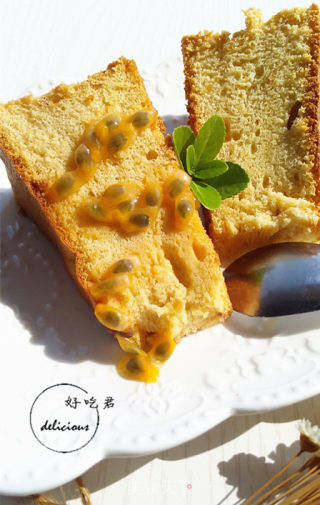 #新良第一节烤大赛# Caramel Passion Fruit Chiffon recipe