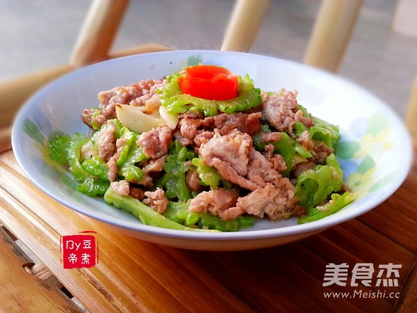 Bitter Gourd Fried Pork recipe