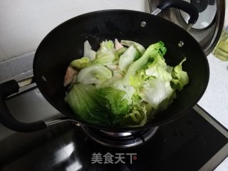 Lettuce and Fish Dumpling Soup recipe