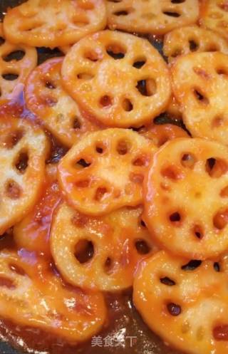 Sweet and Sour Lotus Root Slices recipe