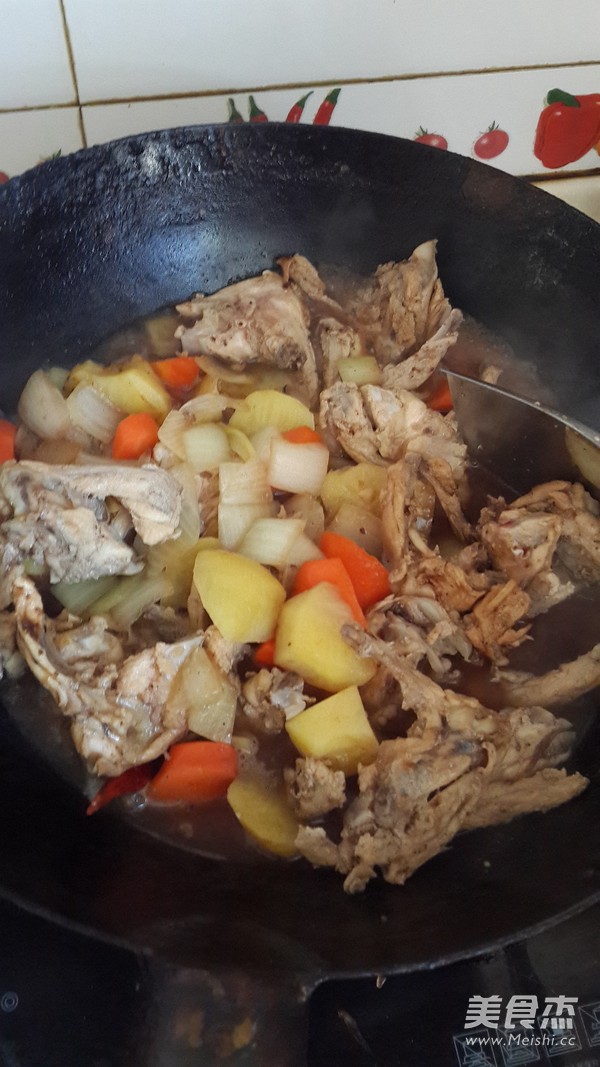 Homemade Potato Chicken Stew recipe
