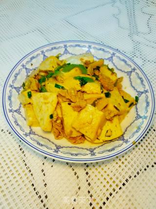 Green Pepper Lean Tofu recipe