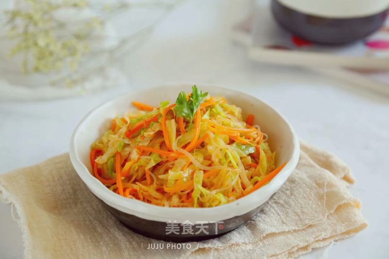 Cabbage with Cold Vermicelli recipe