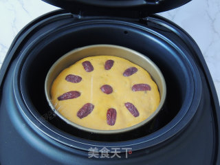 Raisin Pumpkin Hair Cake recipe