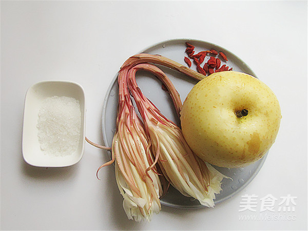 Homemade Tanhua Steamed Pear Cough Syrup recipe