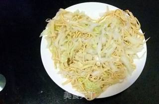 【northeast】dried Tofu Shredded Cabbage recipe