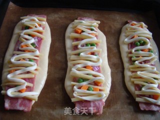 Bacon Salad Bread recipe