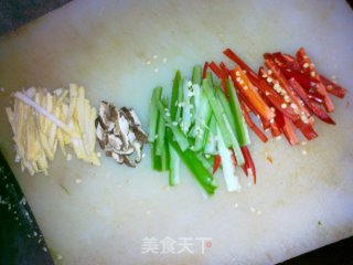 Colorful Shredded Pork recipe