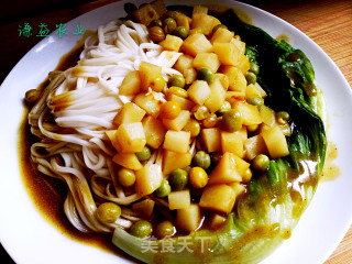 Curry Potato Noodles recipe