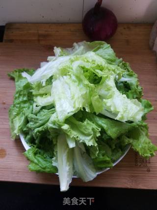Lettuce in Oyster Sauce recipe