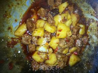 Spicy Beef Roasted Potatoes recipe