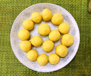 Coconut and Pumpkin Glutinous Rice Dumplings (another Method) recipe