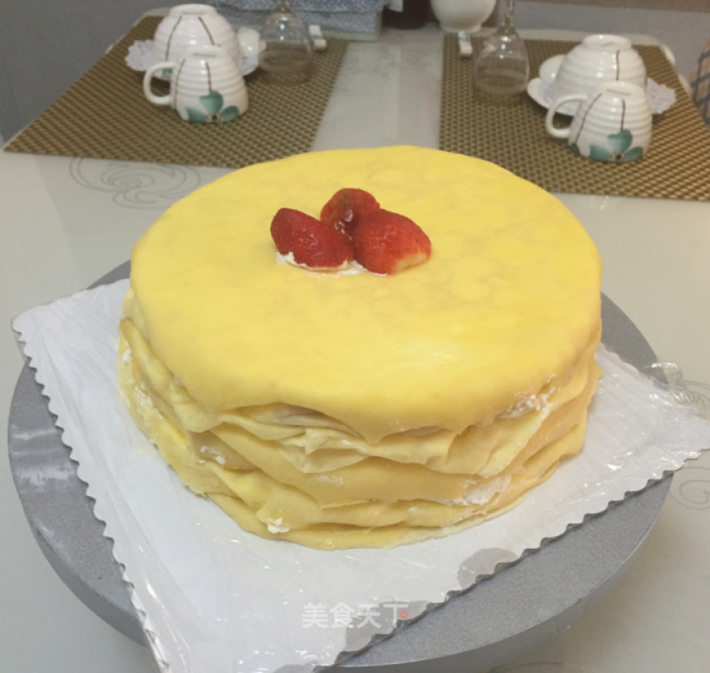 Strawberry Mille Cake recipe