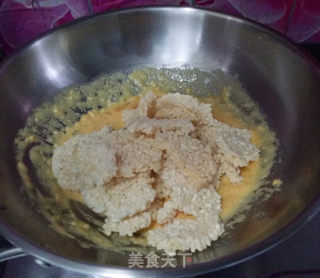 Salted Egg Yolk Baked Crispy Rice recipe