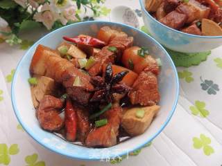 Pork Belly Roasted Vegetarian Chicken recipe