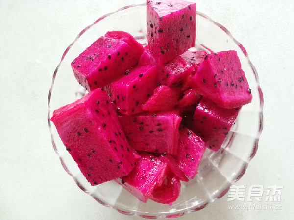 Dragon Fruit Almond Shake recipe