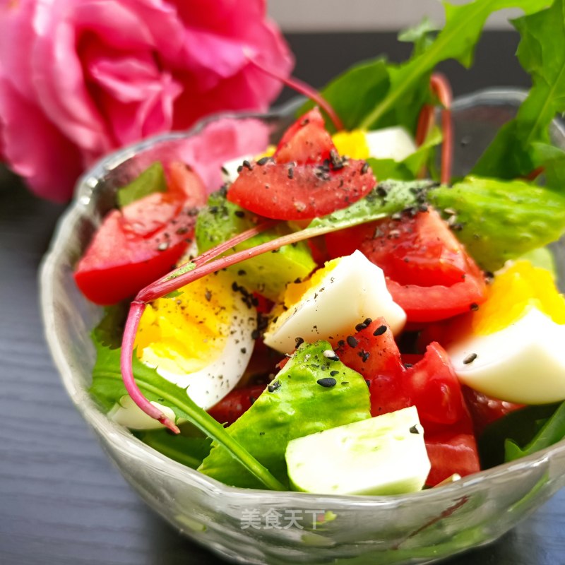 Cucumber and Egg Salad recipe