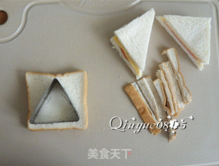 [hebei] Ham West Toast recipe