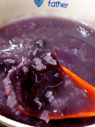 Double Purple Congee recipe