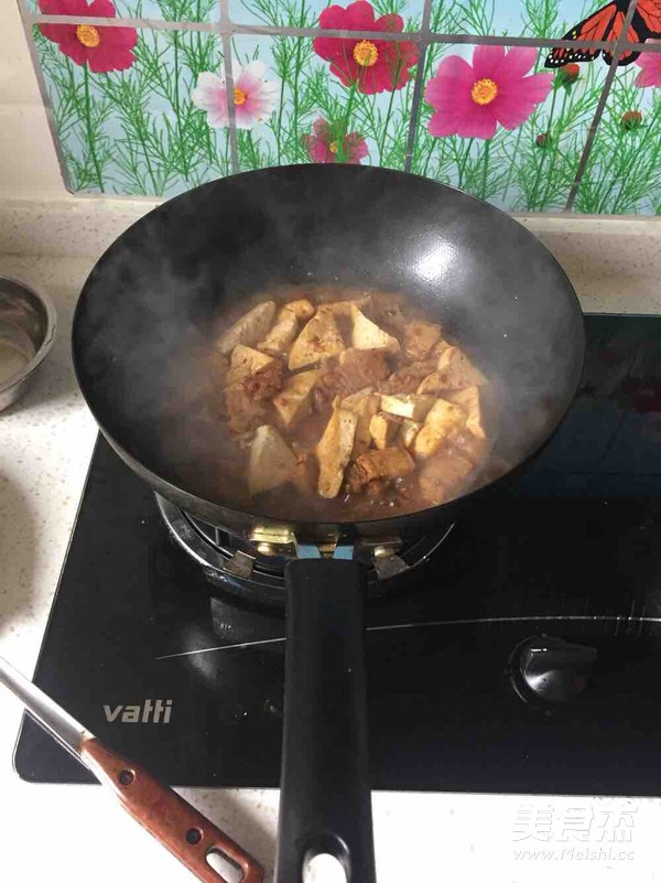 Pan-fried Old Tofu Twice-cooked Pork recipe