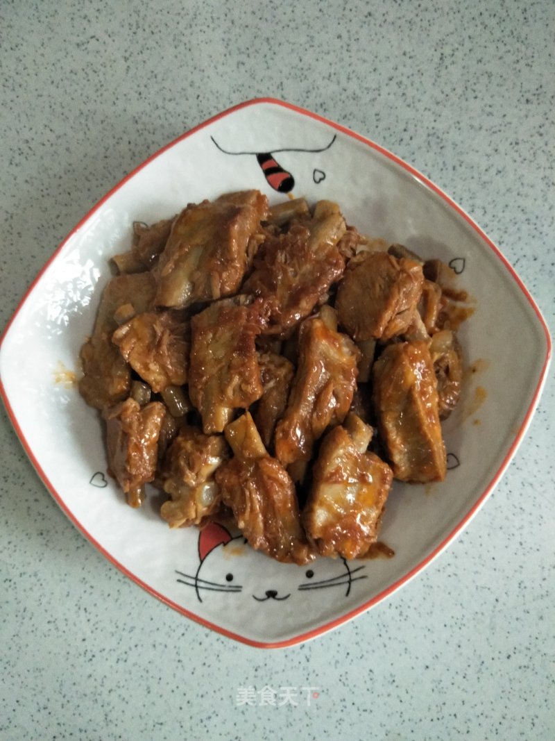 Sweet and Sour Pork Ribs in Tomato Sauce recipe