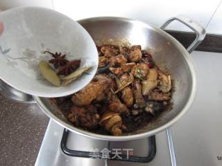 Song Mushroom Fen Skin Chicken recipe