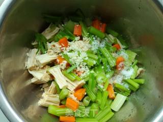 Celery Mixed with Yuba Mixed recipe