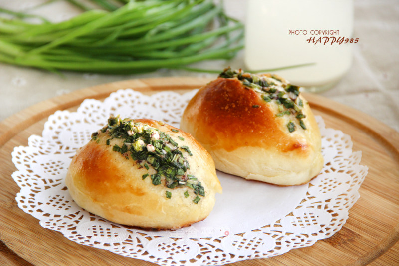 【scallion Bread】a Salty Bread recipe