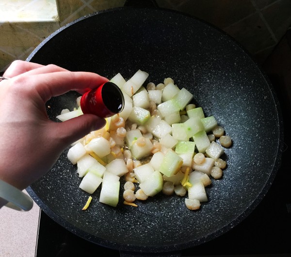 Scallop Roasted Winter Melon recipe