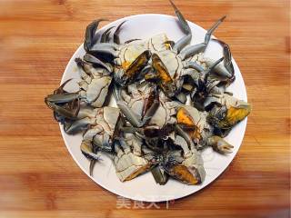 Fried Rice Cake with Hairy Crab recipe