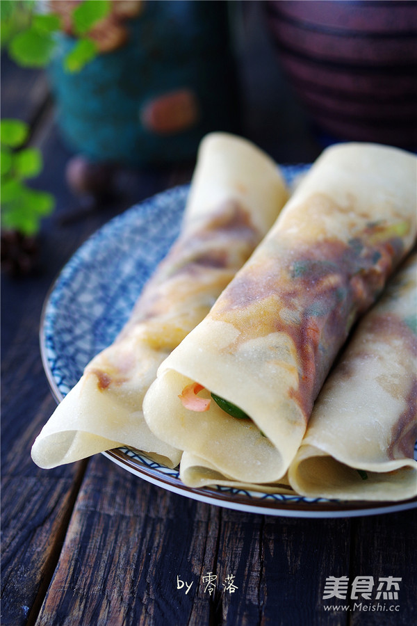 Sauce-flavored Spring Rolls recipe