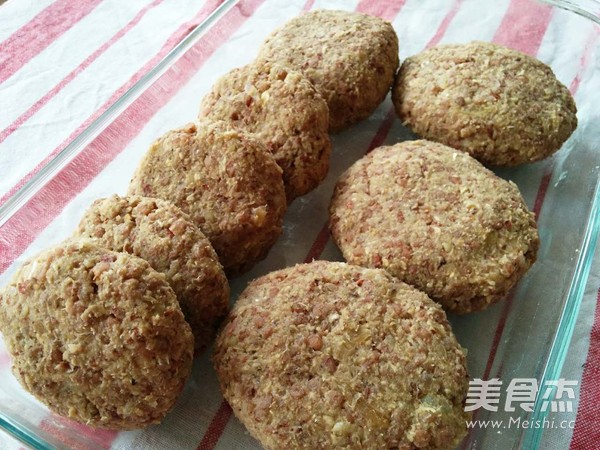 Vegetarian Red Sorghum Burgers recipe