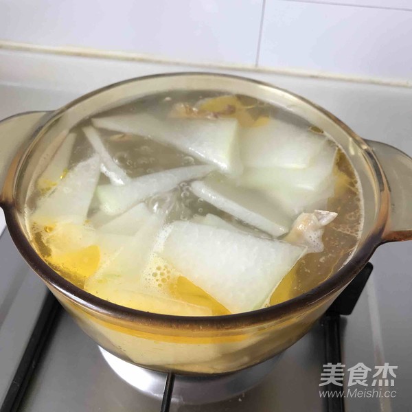 Duck Claw and Winter Melon Soup recipe