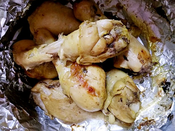 Dry Roasted Curry Chicken Drumsticks recipe