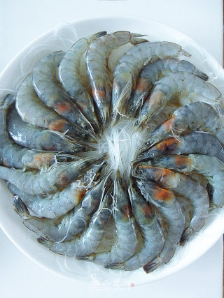 [summer Steamed Dishes] Garlic Vermicelli Prawns (teach Novices to Easily Pick The Shrimp Line) recipe