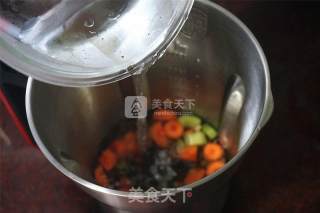 Cucumber Carrot Soy Milk recipe