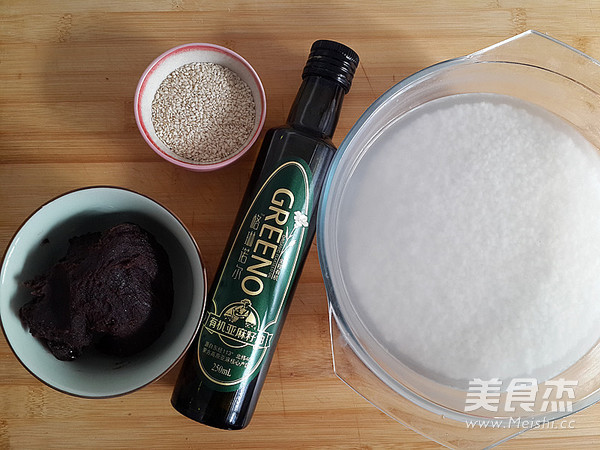 Sesame Glutinous Rice Cold Cake recipe