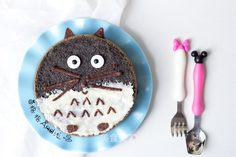 Cute Totoro Chiffon Cake recipe