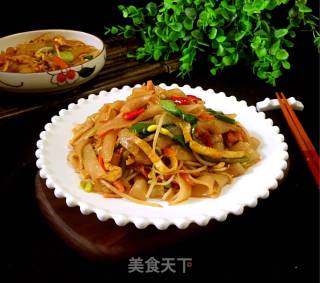 Fried Rice Noodles recipe