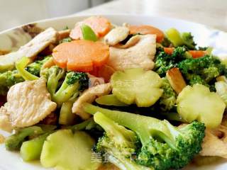 Stir-fried Chicken Breasts with Broccoli recipe