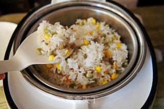 Beef Sausage Rice with Vegetables recipe