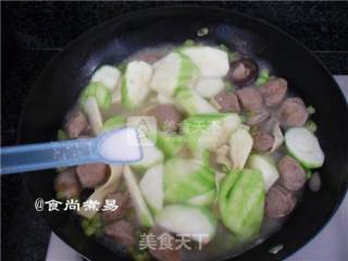 Beef Ball Mixed Vegetable Pot recipe