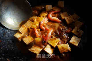 Shacha Shrimp Simmered Tofu recipe