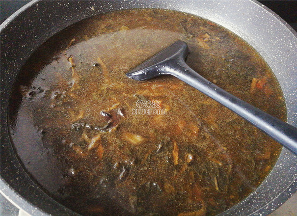 Dried Vegetable Noodle Soup recipe