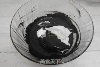 #aca烤明星大赛#bamboo Charcoal Butter Cake recipe
