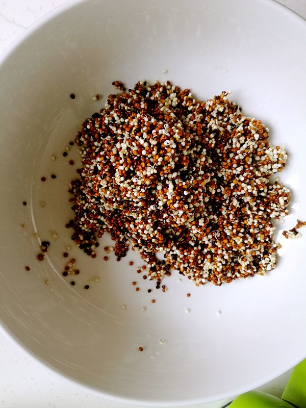 Tricolor Quinoa～steamed Ribs with Quinoa recipe