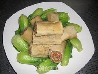 Steamed Beancurd Pork Roll recipe