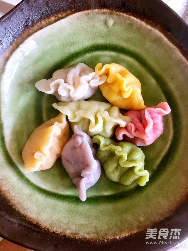 Rainbow Dumplings recipe