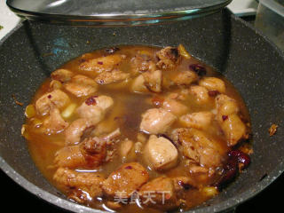 Three Cups Chicken Stewed with Red Dates recipe