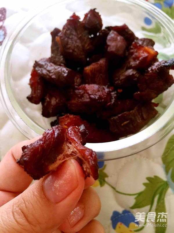 Secret Spiced Beef Jerky (oven Version) recipe